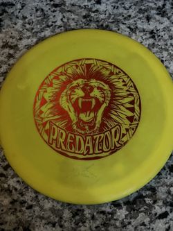 Discraft Elite X Predator Wixom PFN OOP Rare Red Foil Stamp Disc Golf Driver 174.5g