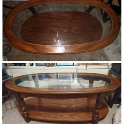 Vintage Coffee And End Table Set