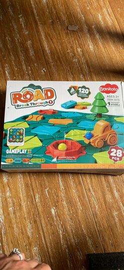 Stem building road toy