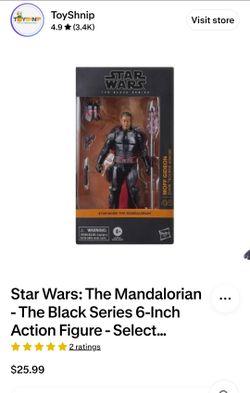 STAR WARS BLACK SERIES MOFF GIDEON FIGURE FOR SALE!!!