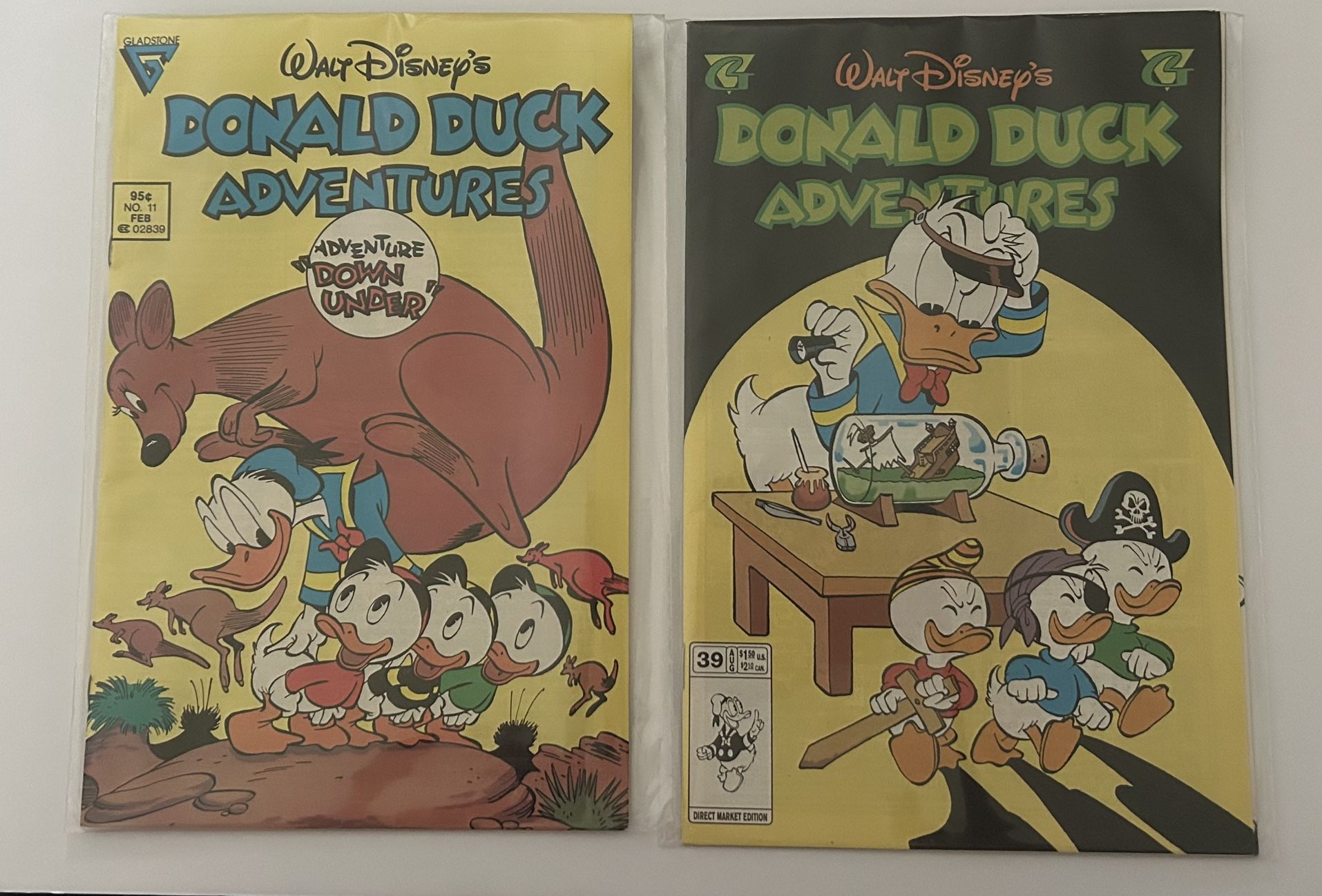 Donald Duck Adventures No. 11 And No. 39