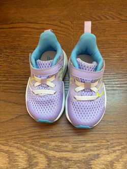New balance sneakers 4T wide purple