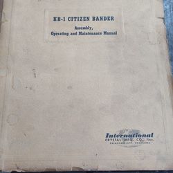 KB-1 CITIZEN BANDER  Amature Radio