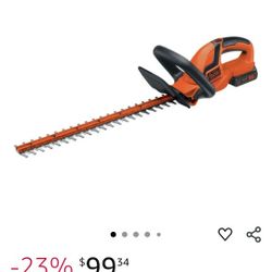 Black+Decker Cordless Hedge Trimmer – Battery Not Included