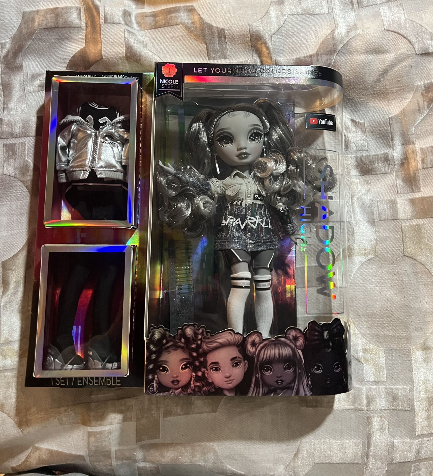 Rainbow High Shadow Edition Nicole Steel! 