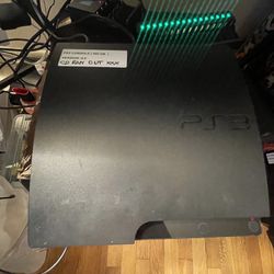 PS3 ( 500 GB Hard Driver ) Only Console Reading The Description 
