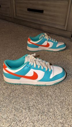 Nike Dunk Low Miami Dolphins Men Size 9