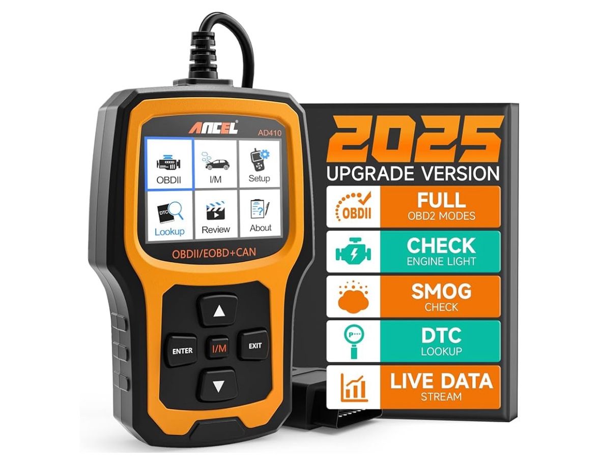 Ancel AD410 OBD2 Scanner Code Reader Car Diagnostic Scan Tool Check Engine Fault