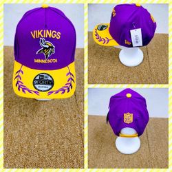 MINNESOTA VIKINGS NFL FOOTBALL 🏈 SNAPBACK HAT. 