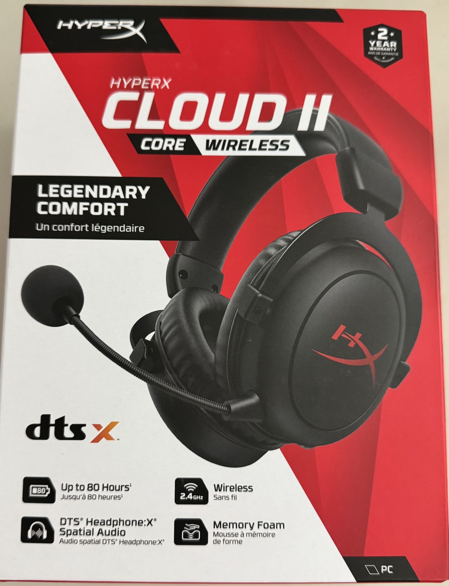 HyperX Cloud II Core Wireless Gaming Headset
