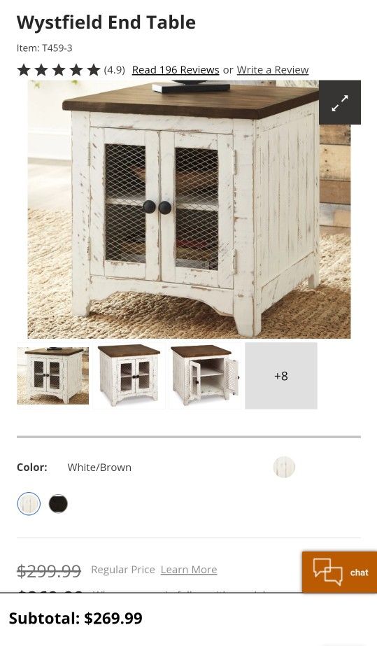 Ashley Signature Coffee Table And End Table