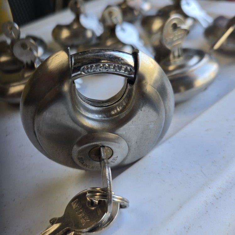 MrLOCK Round SS Hardenen Locks