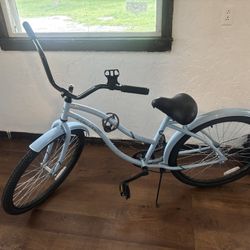 Blue Cruiser Bike