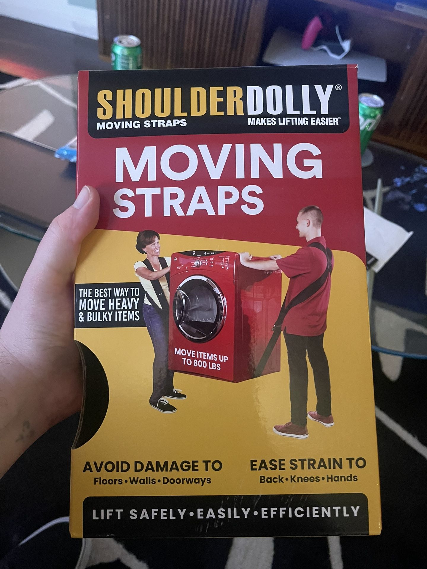 Shoulder Dolly Moving Straps