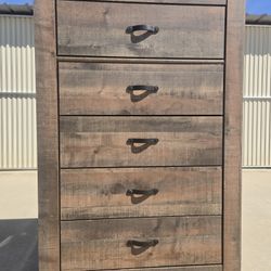 Modern Tall Dresser Chest 