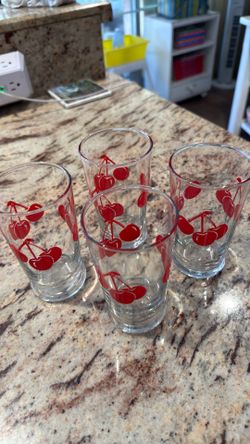 Vintage Anchor Hocking Glass Set (4)