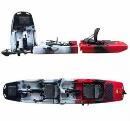 14FT Tandem Fishing Kayak Pedal Drive – Same as Reel Yaks – Only 1 Available