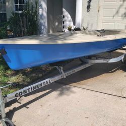 1983 Laser II plus Brand New Trailer