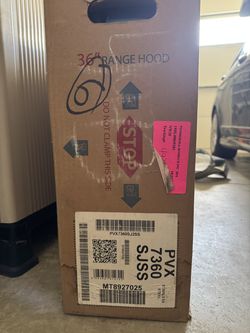 GE 36" Under The Cabinet Hood, brand new