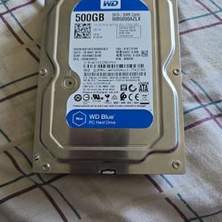 500GB WD HHD (For Desktop)