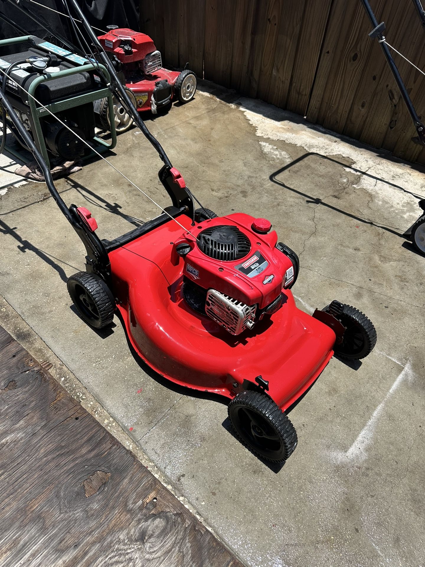 Craftsman Self Propelled Mower READ DESCRIPTION