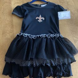 Saints Dress (4t)