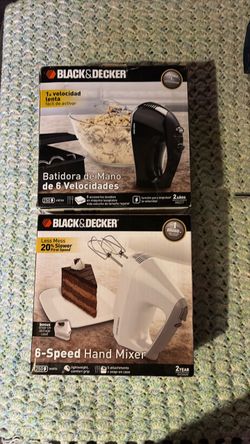Black & Decker 6-Speed Hand Mixer MX217