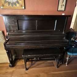Dark Brown/Black Piano