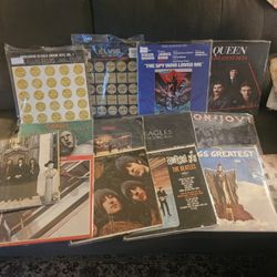 BEATLES AND OTHER RECORDS FOR SALE VINYL LPS