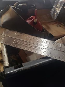 Maserati Biturbo Kick Plate