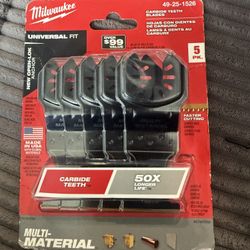 Milwaukee Carbide Teeth Blades