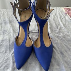 T-strap with Ankle Strap Heels