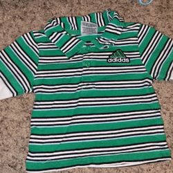 Adidas 6 Monnth Striped Shirt 