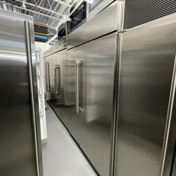 Monogram 48” Built-In Side-by-Side Refrigerator – Stainless Steel – Like New!