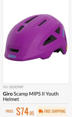 New Giro MIPS Size “X-Small” Helmet in Box Retails for $80