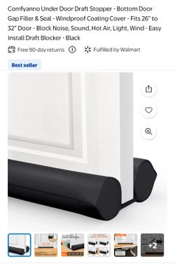 Comfyanno door draft stopper