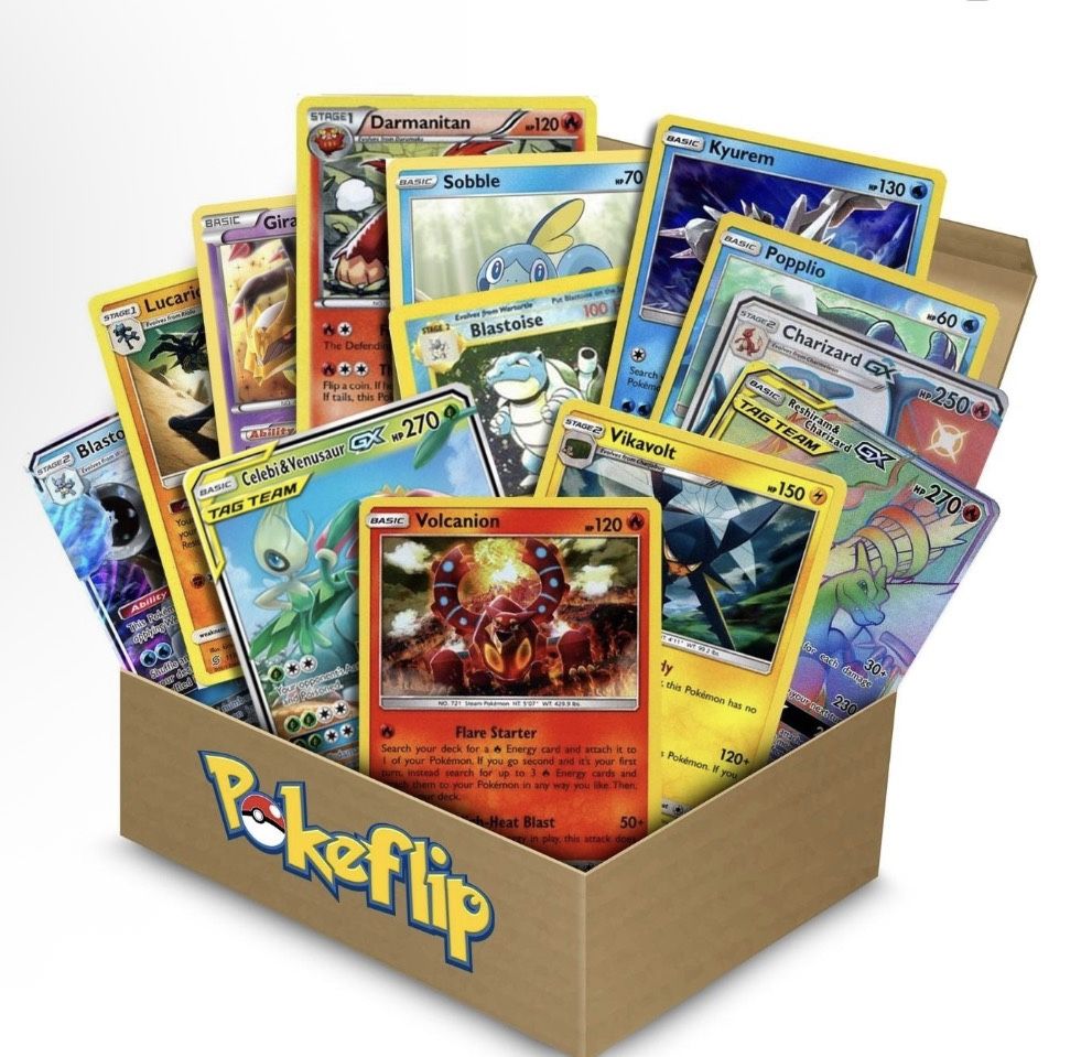 poke flip mystery packs