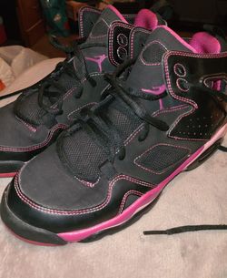 Pink And Black Jordan's Size 6y 30 Bucks 