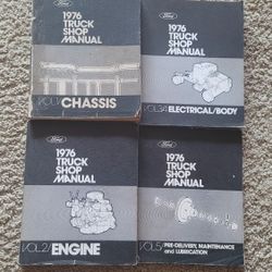 1976 Ford Truck Shop Manual Set