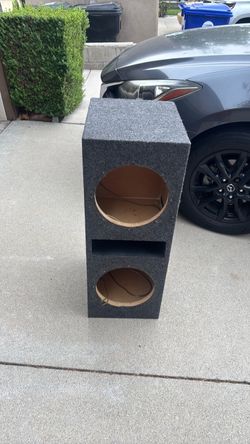 Dual 10 inch sub box