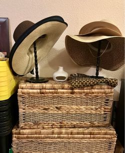 5 sun/ rain hats