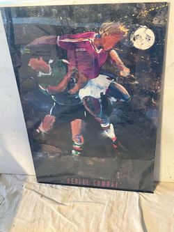 Aerial Combat Soccer Poster