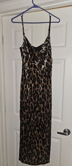 Zarr Collection Animal Print Dress Size 10