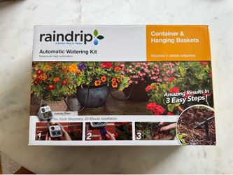 🪴 Raindrip Automatic Watering Kit (Containers & Hanging Baskets) – Brand New! 🪴