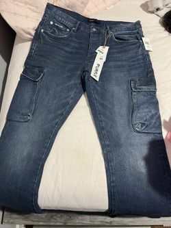 Purple Jeans Size 34