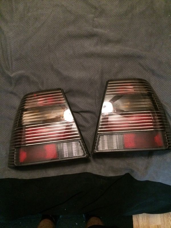 Mk4 Jetta Hella Smoked Taillights