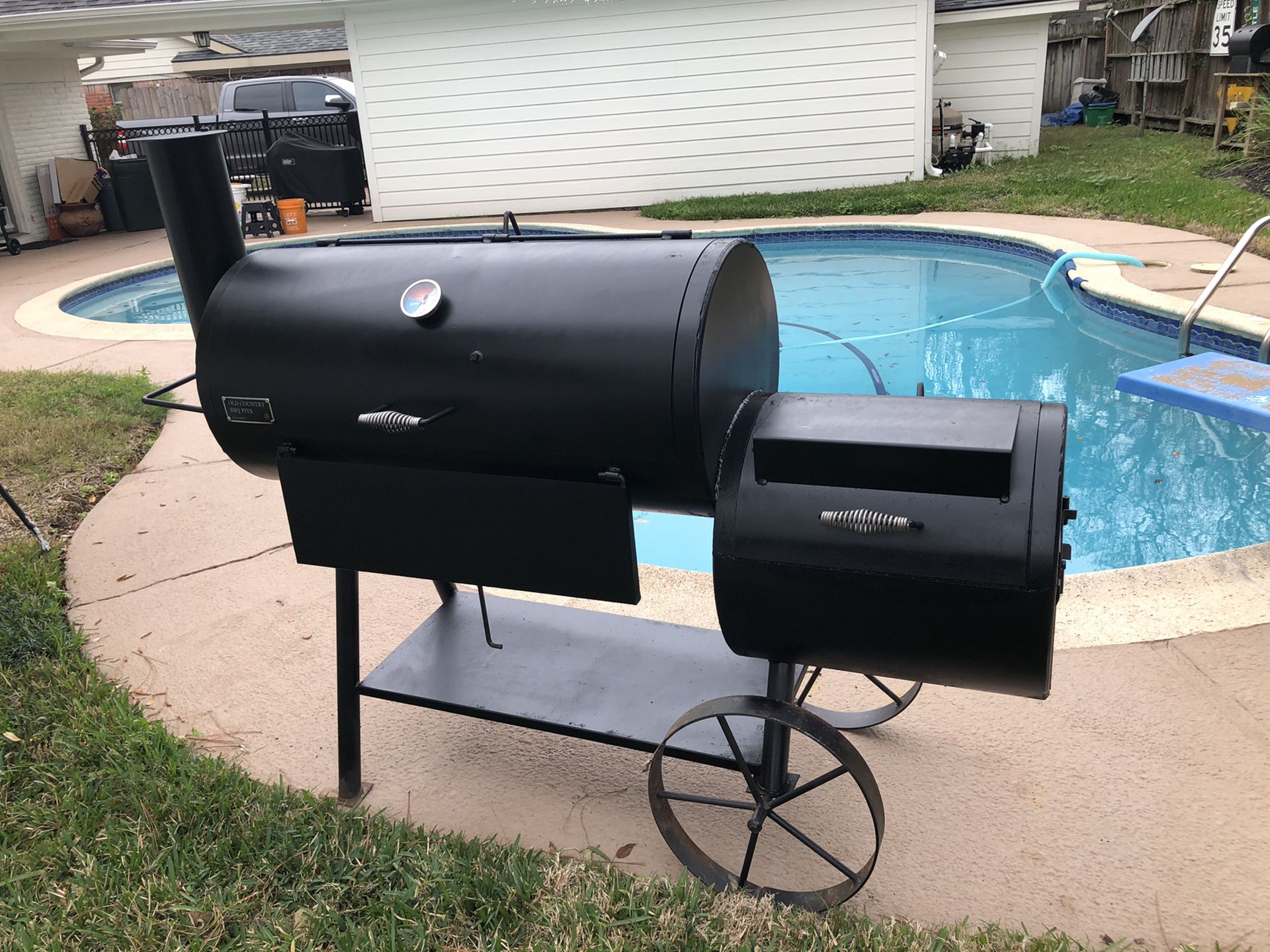 Old Country Pecos BBQ Smoker