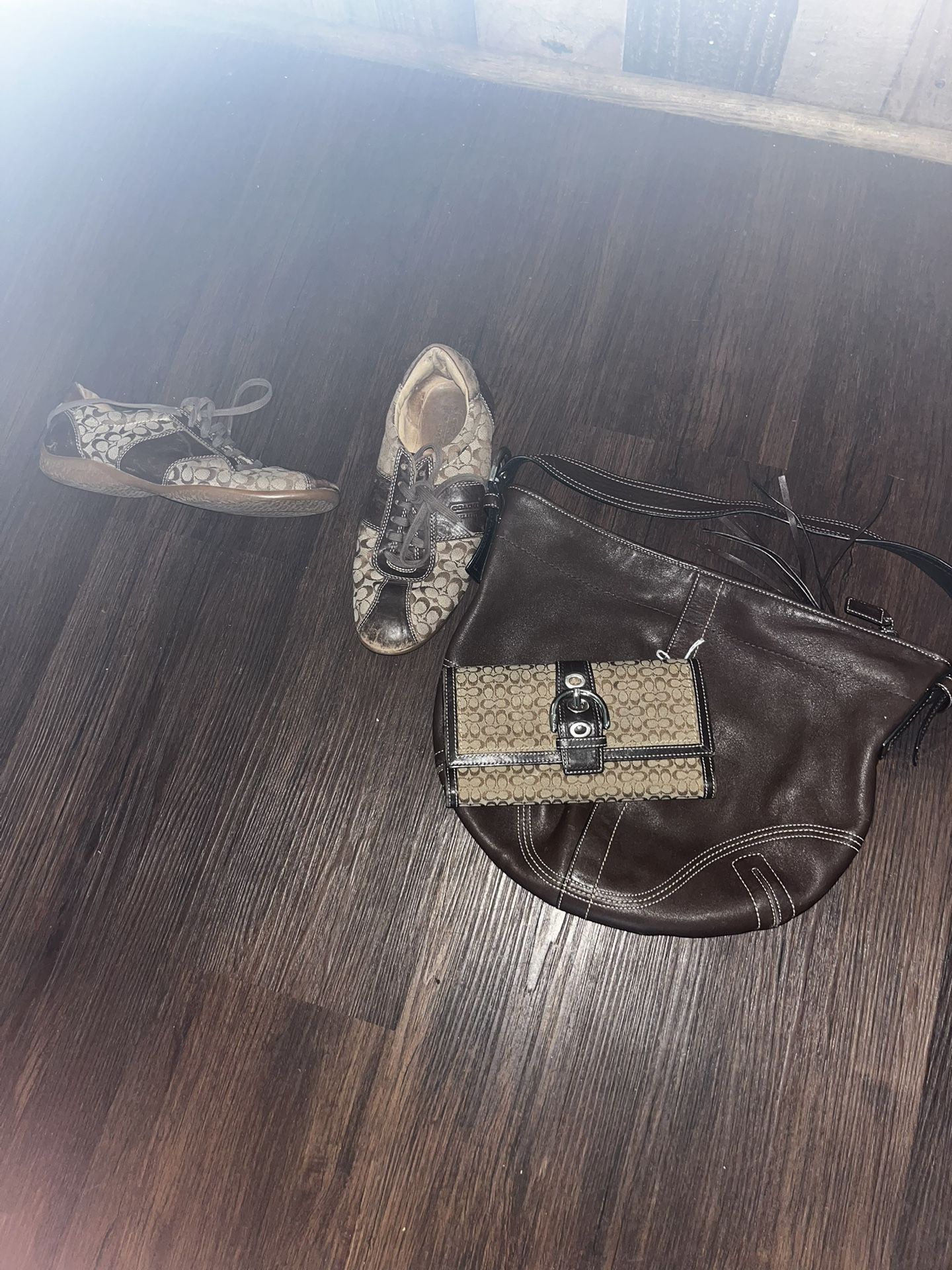 Y2K Coach Bag, Wallet & Shoes $50 FIRM Cash Only
