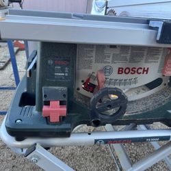 Bosh 4100 Table Saw With Stand