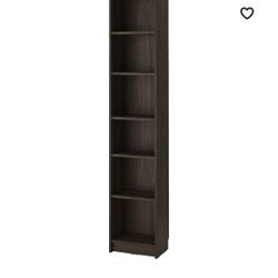 2 Dark Brown IKEA Billy Bookcase